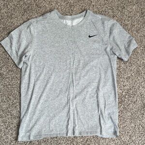 Men’s Nike Heather Gray Dri-FIT Tee